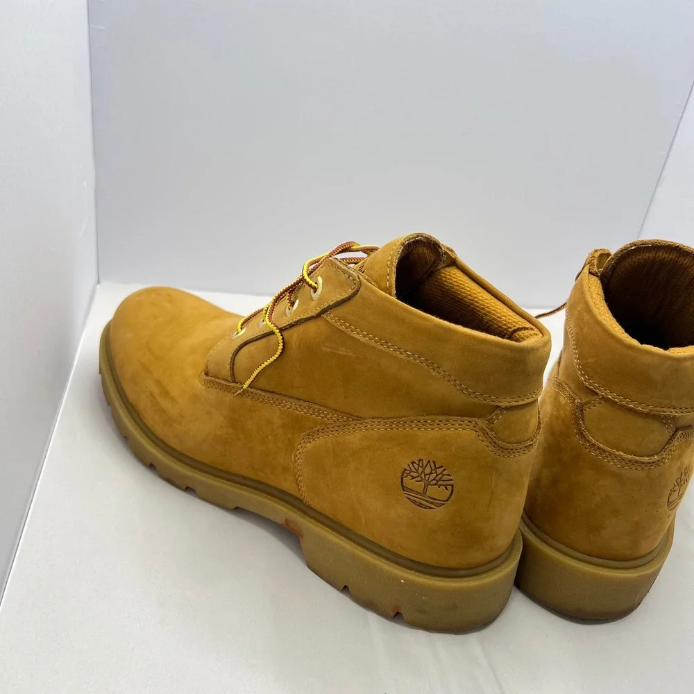 Timberland Wheat Leather Boots Mens 11 Waterproof A4098 Work Outdoor Preppy